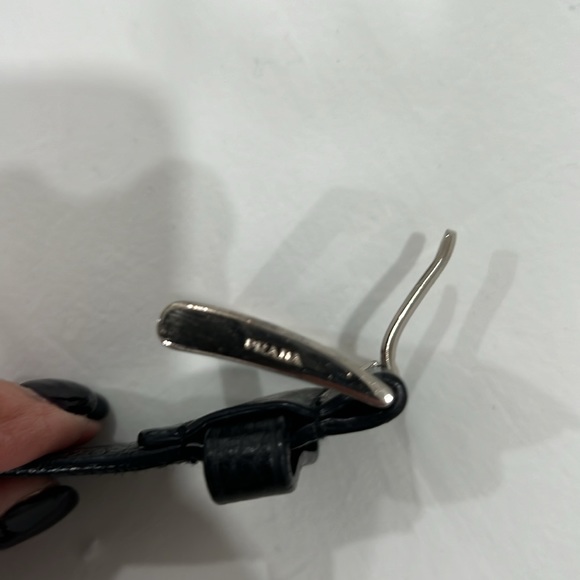 Prada black pebble leather belt - Picture 8 of 9